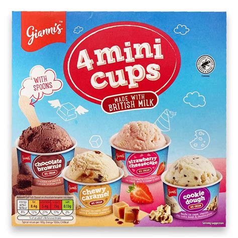 mini ice cream cups