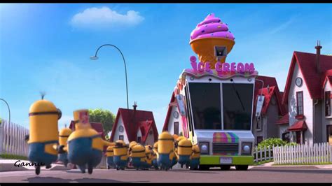 minion ice cream truck