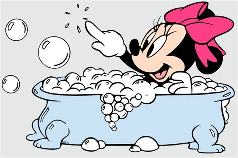 minnie mouse bubble bath, Minnie mouse taking a bubble bath by mmmarconi365 on deviantart