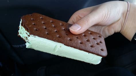 mint ice cream sandwich