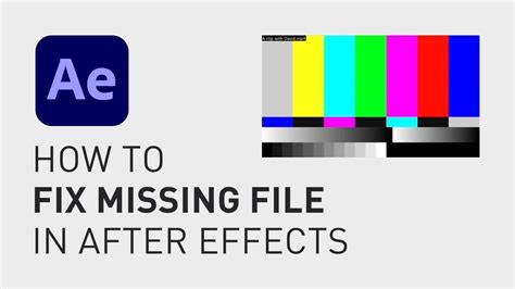 missing file om after effects, After effects missing effect