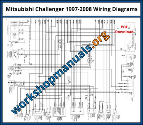 mitsubishi challenger wiring diagram 