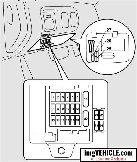 mitsubishi eclipse fuse box for sale 