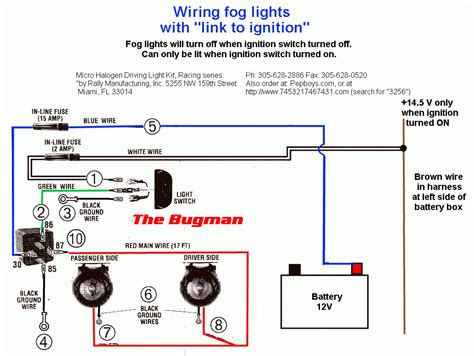 mitsubishi fog light wiring diagram 