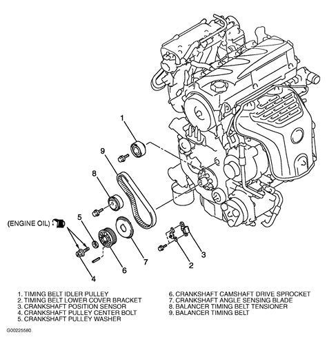 mitsubishi galant engine diagram 