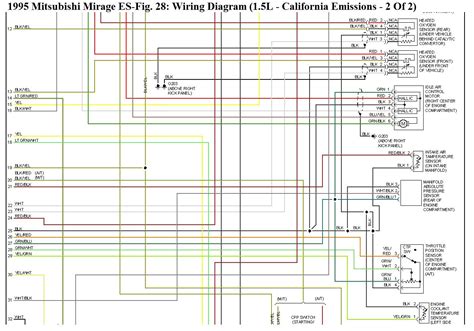 mitsubishi mirage wiring diagrams 