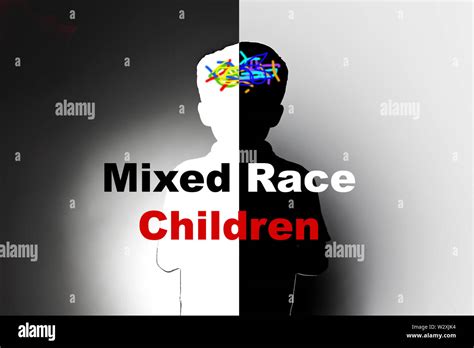 mixed race child