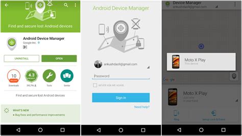 mobile device manager android, Using android device manager. Device manager android installing phone track using without software app cell androidcentral google access
