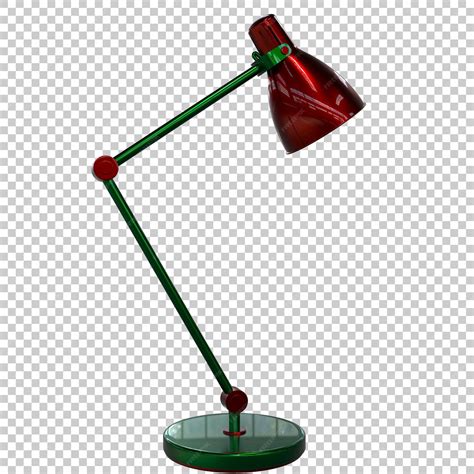modern desk lamp no background, Premium psd