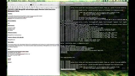 Mongodb 2 2 3 Nativehelper Apply Remote Code Execution Walkthrough