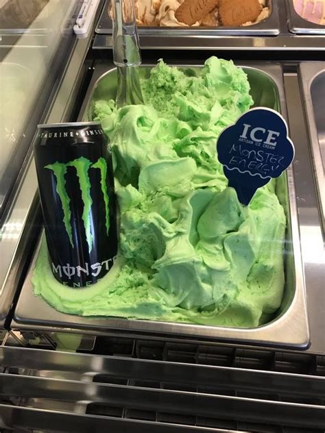 monster energy ice cream