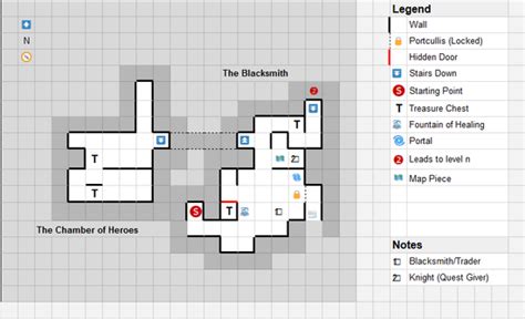 Moonshades Walkthrough Maps