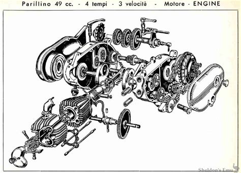 moped engine diagram 