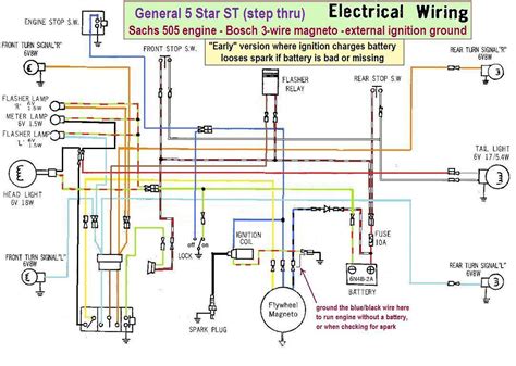 moped wiring diagram 
