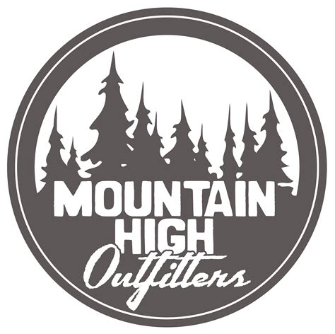 mountain high clothes logo, Mountain high clothing – ashburton