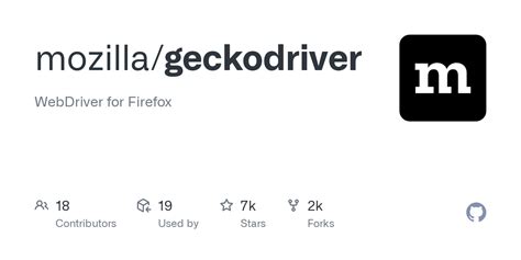 mozilla/geckodriver, Download mozilla geckodriver. Download mozilla geckodriver on ubuntu