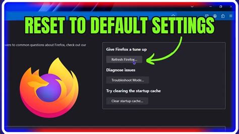 mozilla firefox reset default settings, Firefox reset mozilla state default button askvg adds basically creates feature ll profile user so. Firefox settings reset menu mozilla default help click troubleshooting its information select then