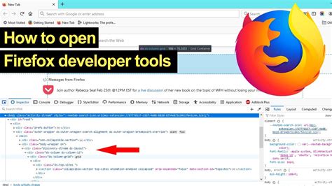 mozilla firefox web developer, Firefox mozilla edition browsers browser debugging launches. Firefox developer tools web inspect menu use right inspector launch also