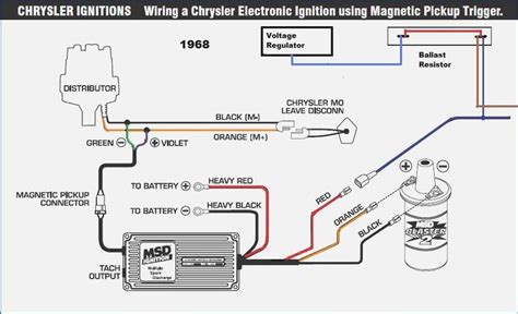 msd 6a wiring diagram ford bronco 