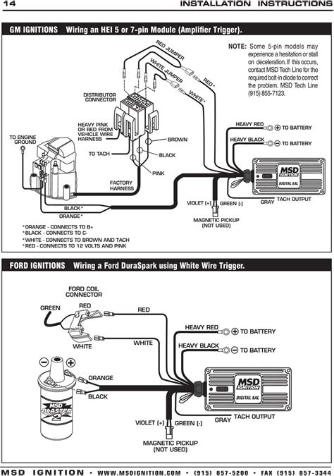 msd 8728 wiring diagram 