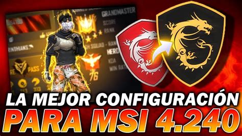 msi 4.240 free fire, Best msi app player version for free fire