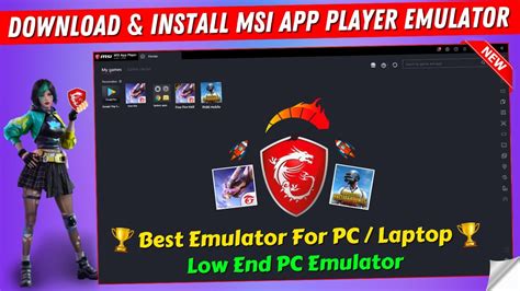 msi android emulator download, How to download and install msi app player emulator