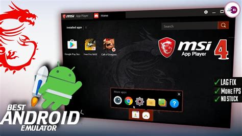 msi app player 4, Msi app player 4.280.1.6309