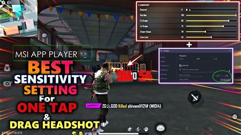 msi app player free fire settings, Msi app player free fire best headshot settings & paid regedit free for