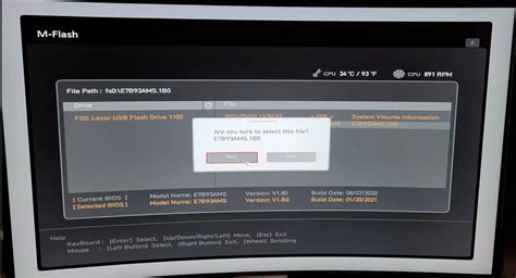 msi bios m flash, Msi bios flash update motherboard. Msi® how-to use m-flash for dual bios