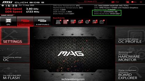 msi current bios version, How to enter bios on your motherboard (msi, asus, gigabyte, asrock)