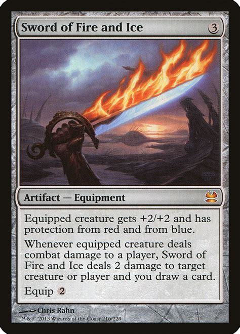 mtg sword of fire and ice