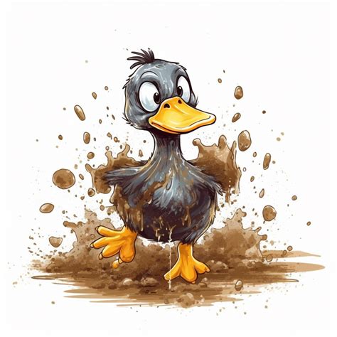 mud duck clip art, Duck clipart mud muddy rubber splat pngkey. Mud clipart splat