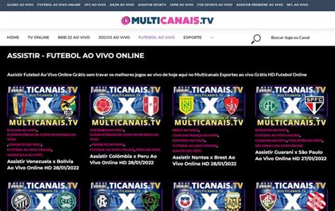 multi canais jogos ao vivo