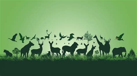 multiple silhouette background, Multiple layers of silhouette autumn, with silhouett...