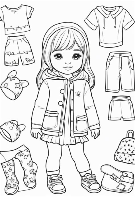 my clothes coloring pages, Clothing coloring pages