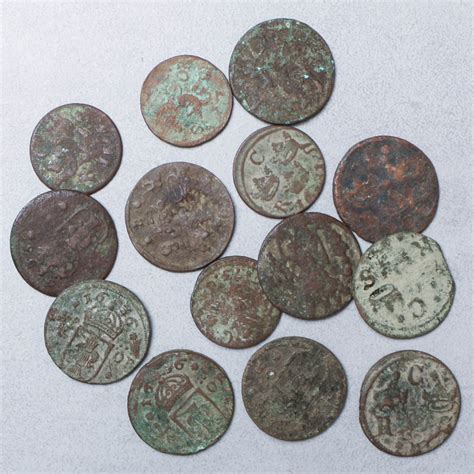 mynt från 1600 talet värde