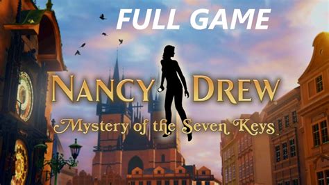 Nancy Drew 7 Keys Walkthrough