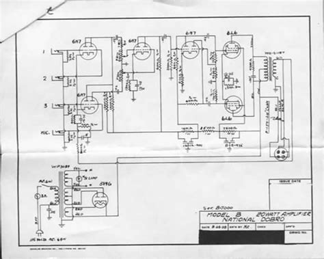 national amp schematic 