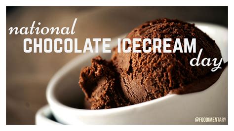 national chocolate ice cream day