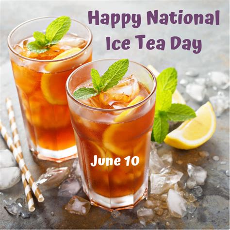 national ice tea day