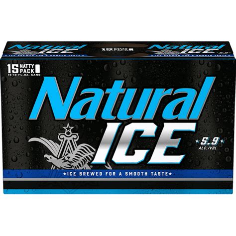 natural ice abv