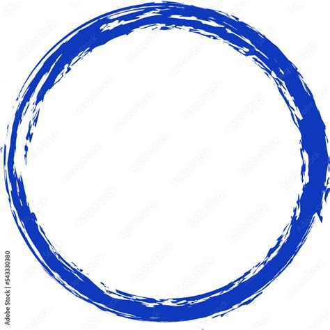 navy blue paint brush circle, Navy blue circle brush stroke vector isolated on white background. navy