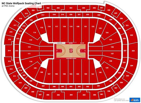 Nc State Basketball Seating Chart