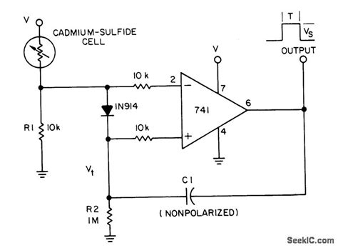 ne555 photocell circuit diagram 