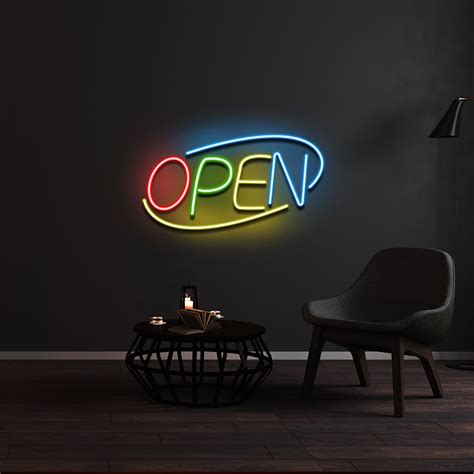 neon open sign, Buy horizontal neon open sign online