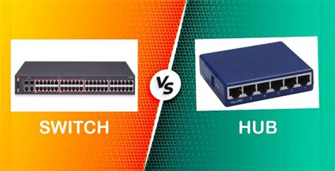 network hub with switch, What is the difference between a network switch and a network hub