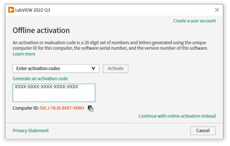 ni activation code generator, Activation code generator technical problem