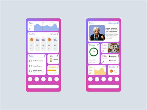 nice design for android widgets, Thoughts about a design guideline for android widgets