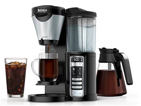 ninja coffee maker over ice brew