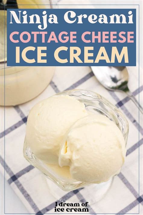 ninja creami cottage cheese ice cream